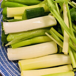 比良山荘 - ・九条ネギ＆白葱