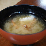 魚料理 いず松陰 - ・カニの味噌汁