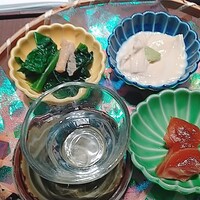 六献 品川店 - ★★★★突き出し 高級店らしく最初に出てきた突き出しもオシャレで美味しい