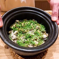 虎ノ門 空花 - ⚫牡蠣の炊き込み御飯