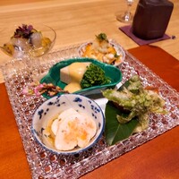 虎ノ門 空花 - ⚫八寸　見た目美しく、完成度が高い