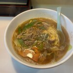 餃子飯店 - 鶏ネギラーメン大盛り