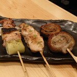 Sumibito Kemuri - 焼鳥+肉巻き大葉