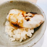 うを徳 - 虎河豚の白子焼き