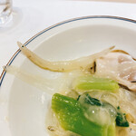 うを徳 - 小長井産カキ、ノレソレ（穴子の稚魚と宍道湖産白魚