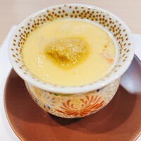 うを徳 - 毛カニ　茶碗蒸し