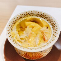 うを徳 - 毛カニ　茶碗蒸し