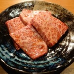炭火焼肉 炎家 - うめしま壱岐牛 特選ロース（￥2,200）