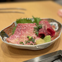 神戸焼肉 金虎 - 牛刺し