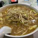 金子屋 - 辛みそラーメン(¥680)+大盛(¥130)