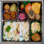 Tsutaya - 2022.2 菜の花幕の内弁当（1,134円）