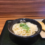 はなまるうどん - かけうどん250円