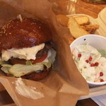 グレイトフルバーガー - ランチプレート　８５０円