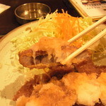 Tonkatsuisami - 薄めだけれど柔らかいお肉