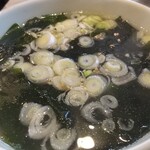 Tai mi - チャーハンのスープ