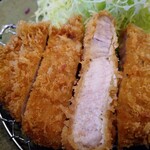 とんかつ とんQ 春日部店 - やまと豚ロースかつ（その２）
