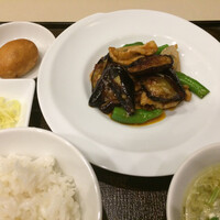 礼華 - 豚肉と茄子の四川風辛し炒め