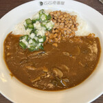 カレーハウス ＣｏＣｏ壱番屋 - ベジカレー 200g 4辛 オクラ山芋 納豆 きのこ 1038円