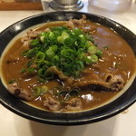 うどん 丸香 - 肉カレーうどん特性にするとお肉倍だそうです。