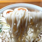 Makanaidokoro Kushi Kino Shubou - 麺は市販か近くの出羽製麺所かな？