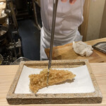 日本橋 蕎ノ字 - 穴子・揚げ立てをサクッ！