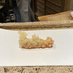 日本橋 蕎ノ字 - 車海老・レア（塩）