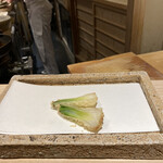 日本橋 蕎ノ字 - 葉玉ねぎ（塩＆お好み）