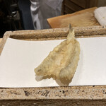 日本橋 蕎ノ字 - キス（塩）