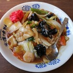 味の時計台 - 中華丼(850円)