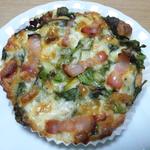 パン ドゥ ジュジュ - 2013.1. ほうれん草とベーコンのキッシュ（\210）