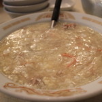 鴻華園 - カニのスープ