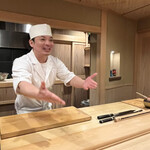 鮨 むらやま - すしざ◯んまいみたいな瞬間撮っちゃった笑