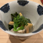 鮨 むらやま - 新ワカメ、蛤、菜の花…春です♡