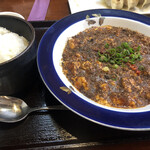 中華料理房 すずなり - 麻婆豆腐とライス