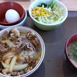 すき家 - 牛丼ランチセット_ミニ