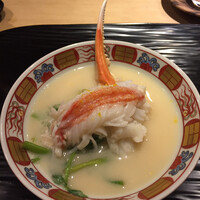 富小路 やま岸 - 焼き蟹、蒸し蟹、蟹のしゃぶしゃぶ入り蟹白味噌鍋