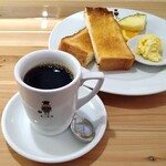 喫茶店 ピノキオ - オリジナルブレンド･モーニングたまごトースト（460円）