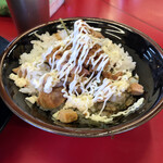 豚骨醤油ラーメン 王道家 柏店 - 無限ニンニクとマヨをオン