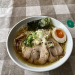 にぼちゃん - 煮干しラーメン760円