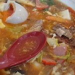 麺カフェ ひまわり - 美味しいスープ