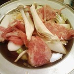 もてなし亭 - 夜の料理の一部