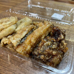 有限会社 いちじょう - 料理写真:あなご南蛮[100g] 864円
宮城県産かき南蛮[100g] 840円
れんこん南蛮[100g] 357円