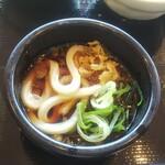 丸亀製麺 - 釜揚げうどんはねぎと天かすと一緒に食べると抜群に旨い① (2022.02.27)