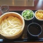 丸亀製麺 - 釜揚げうどん (税込)290円 (2022.02.27)