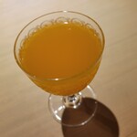 富小路 やま岸 - オレンジジュース