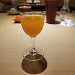富小路 やま岸 - オレンジジュース