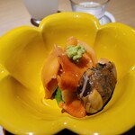 富小路 やま岸 - 赤貝