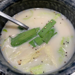 Gakuichi - コムたんスープ。とりわけもしてくださる