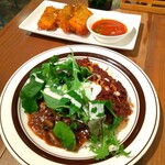 Atorie No Kafe Ando Ba- - ■キーマカレーと魯肉飯の合いがけ