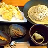 そば処 手打 心芯 - もり蕎麦 850円、お任せ天ぷら 530円 ♪